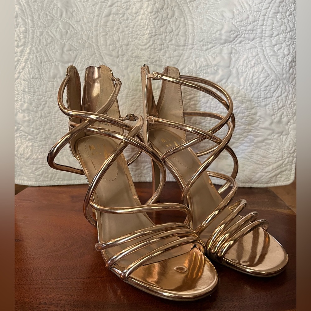 Mix No. 6 Gold Heels